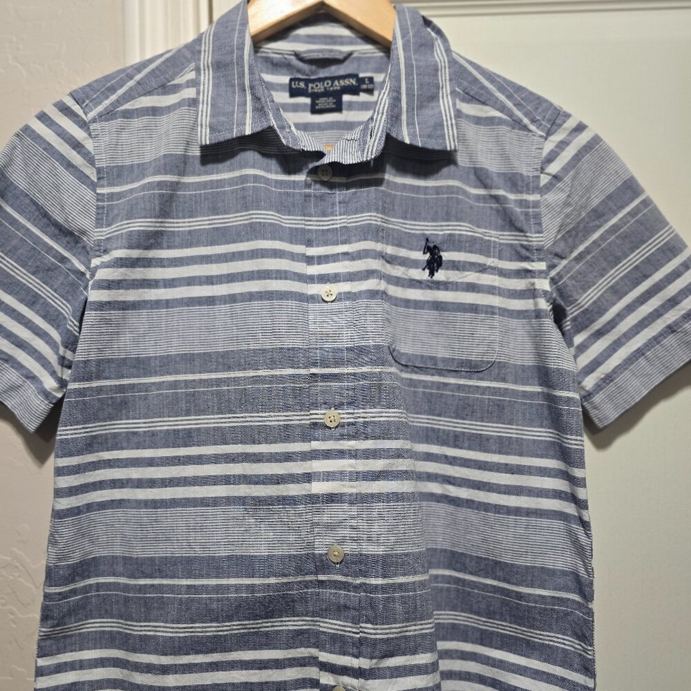 YL U.S. Polo Assn. Button Down Shirt